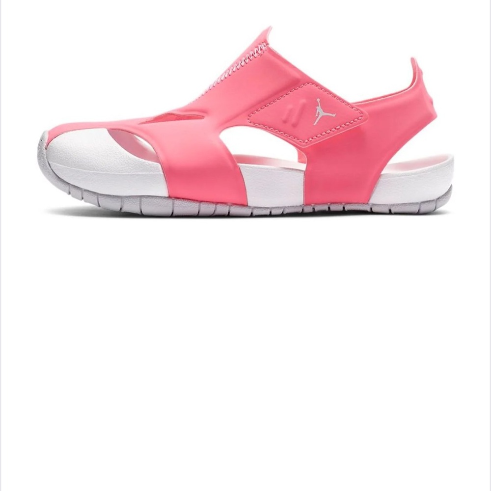 Nike Jordan(PS) Air Jordan Flare Velcro Flat Heel Sports Pink Sandals 13